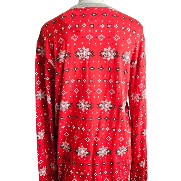 Honest Co Men's Holiday Winter Pajamas Sz Medium Organic Cotton NWT - Picture 3 of 14